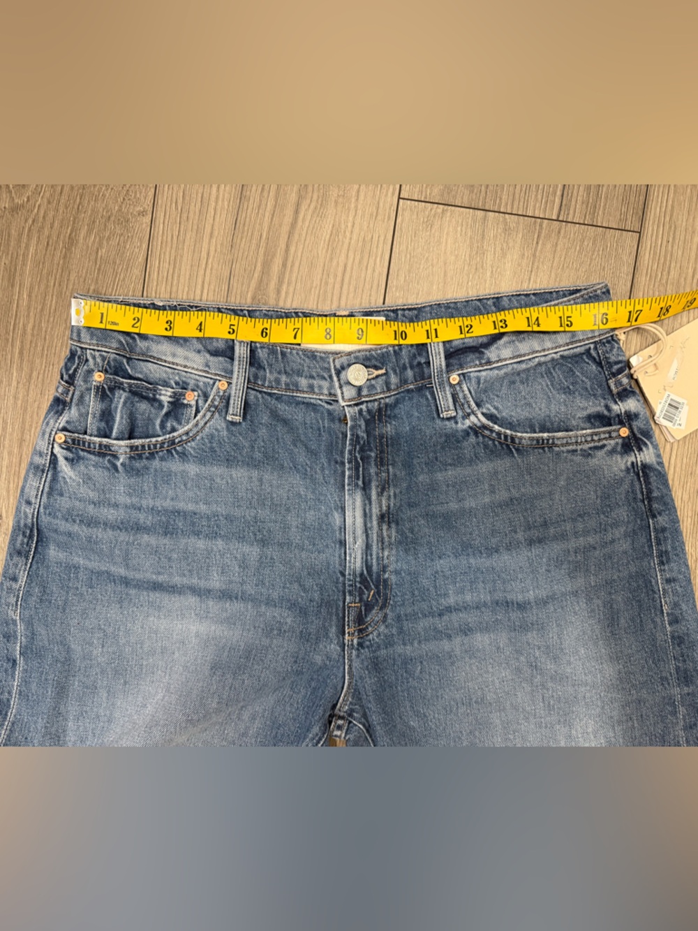 NWT Mother Superior Denim The Dodger Skimp Cuff Jean Music Is The Medium Sz 28 - Picture 12 of 15